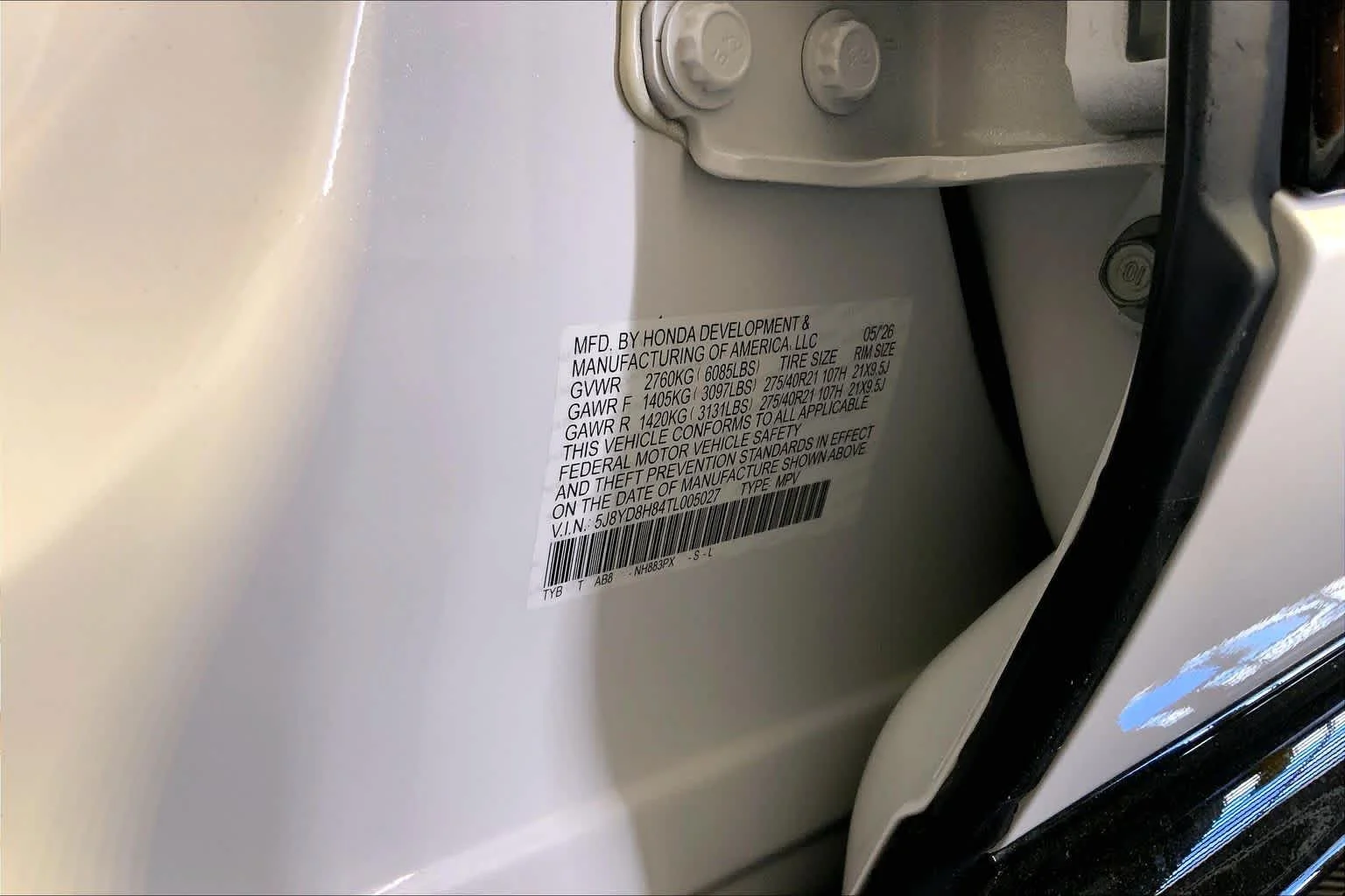 New 2026 Platinum White Pearl Acura Type S With Advance Package image 13