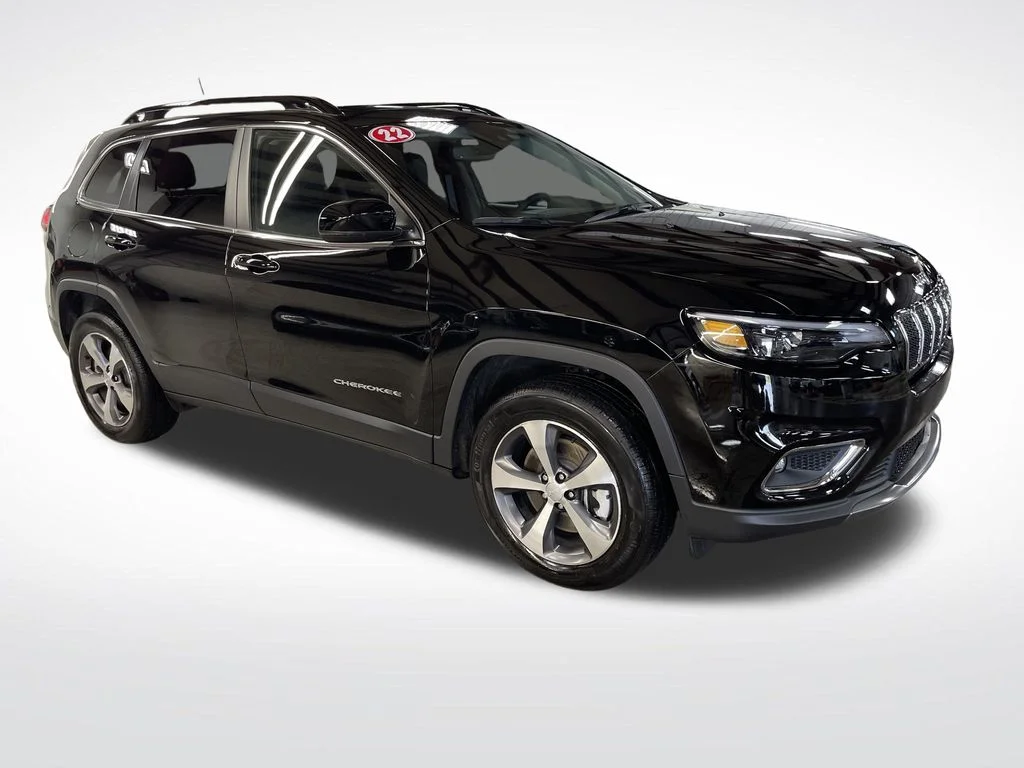 Certified Used 2022 Black Jeep Limited image 8