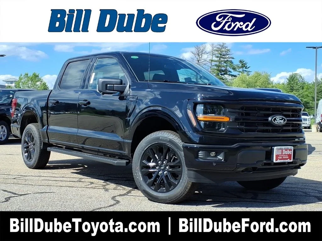 New 2026 Agate Black Metallic Ford XLT image 1