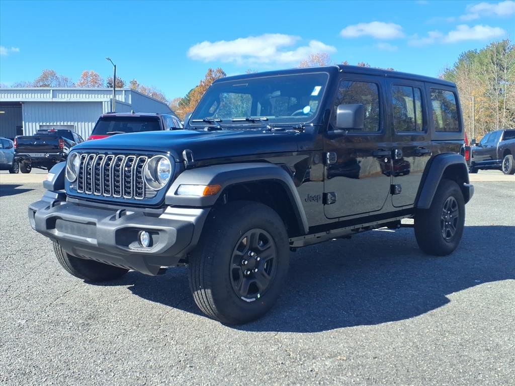 New 2026 Black Clear-Coat Exterior Paint Jeep 4-Door Sport image 14
