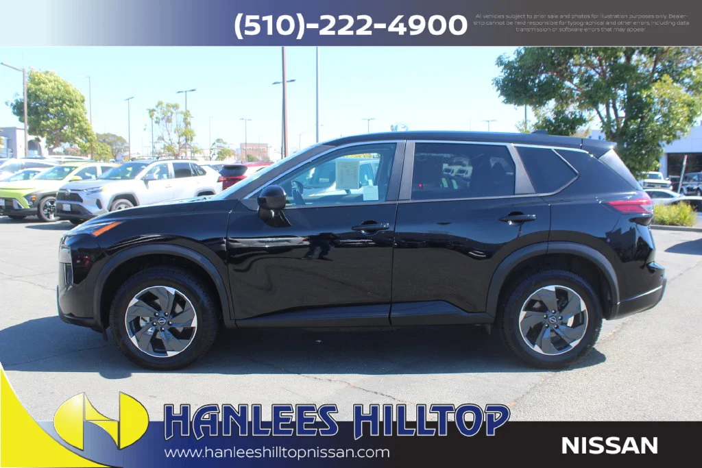 Used 2025 Nissan Rogue SV with VIN 5N1BT3BB1SC792625 for sale in Richmond, CA