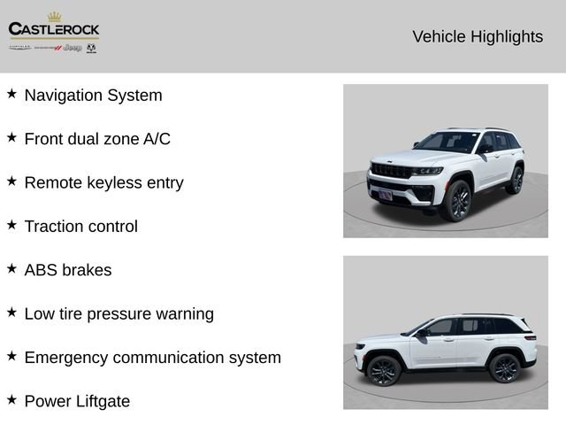 New 2026 Bright White Clearcoat Jeep Limited image 2