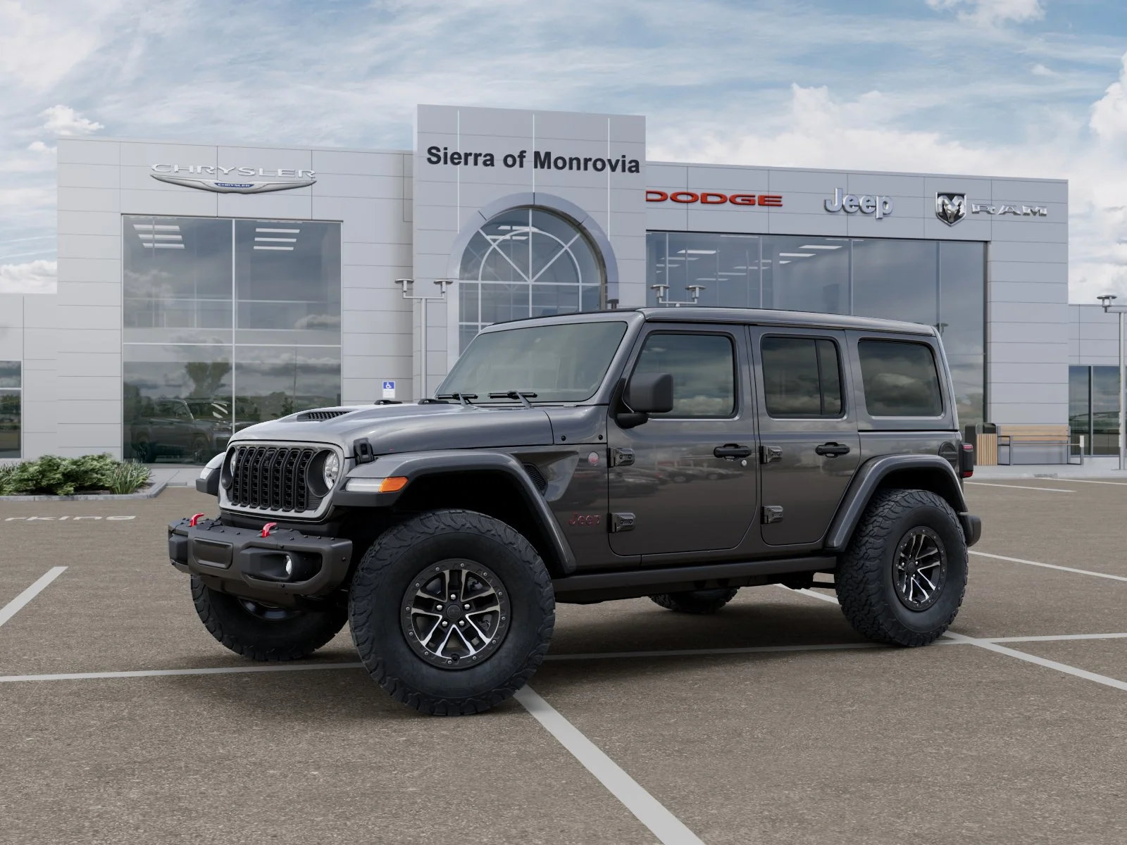 New 2026 Granite Crystal Metallic Clear-Coat Exterior Paint Jeep Rubicon image 2