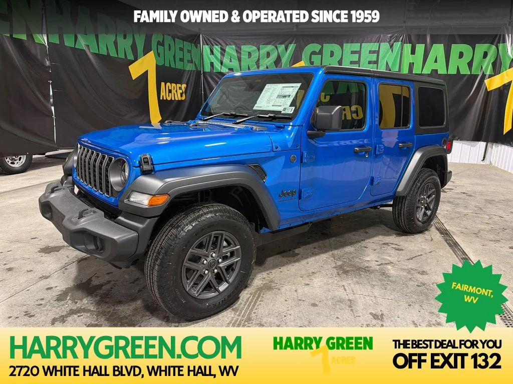 New 2026 Hydro Blue Pearlcoat Jeep Sport image 1