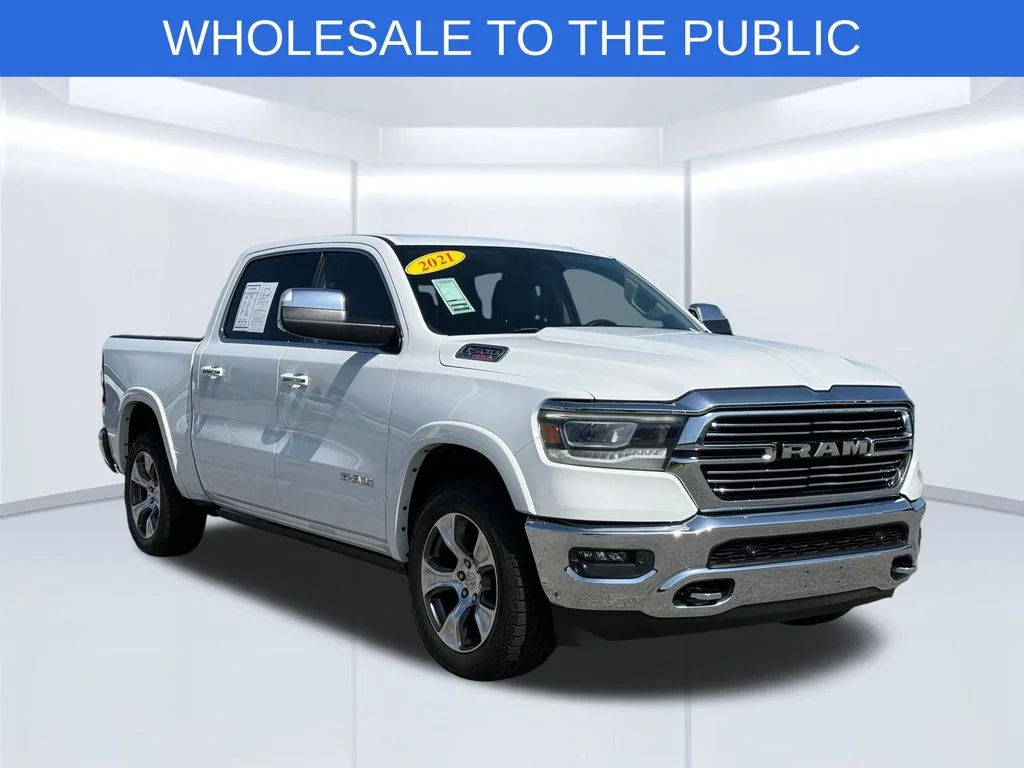 Used 2021 White Ram Laramie image 31