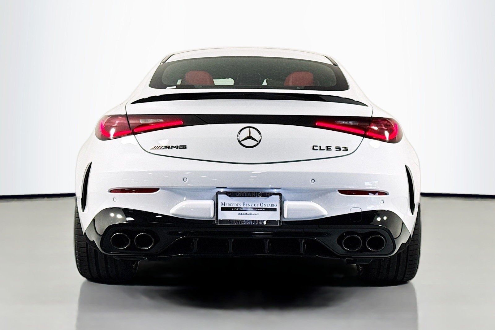 New 2026 MANUFAKTUR Moonlight White Metallic Mercedes-Benz AMG® CLE 53 4MATIC+ Coupe image 3
