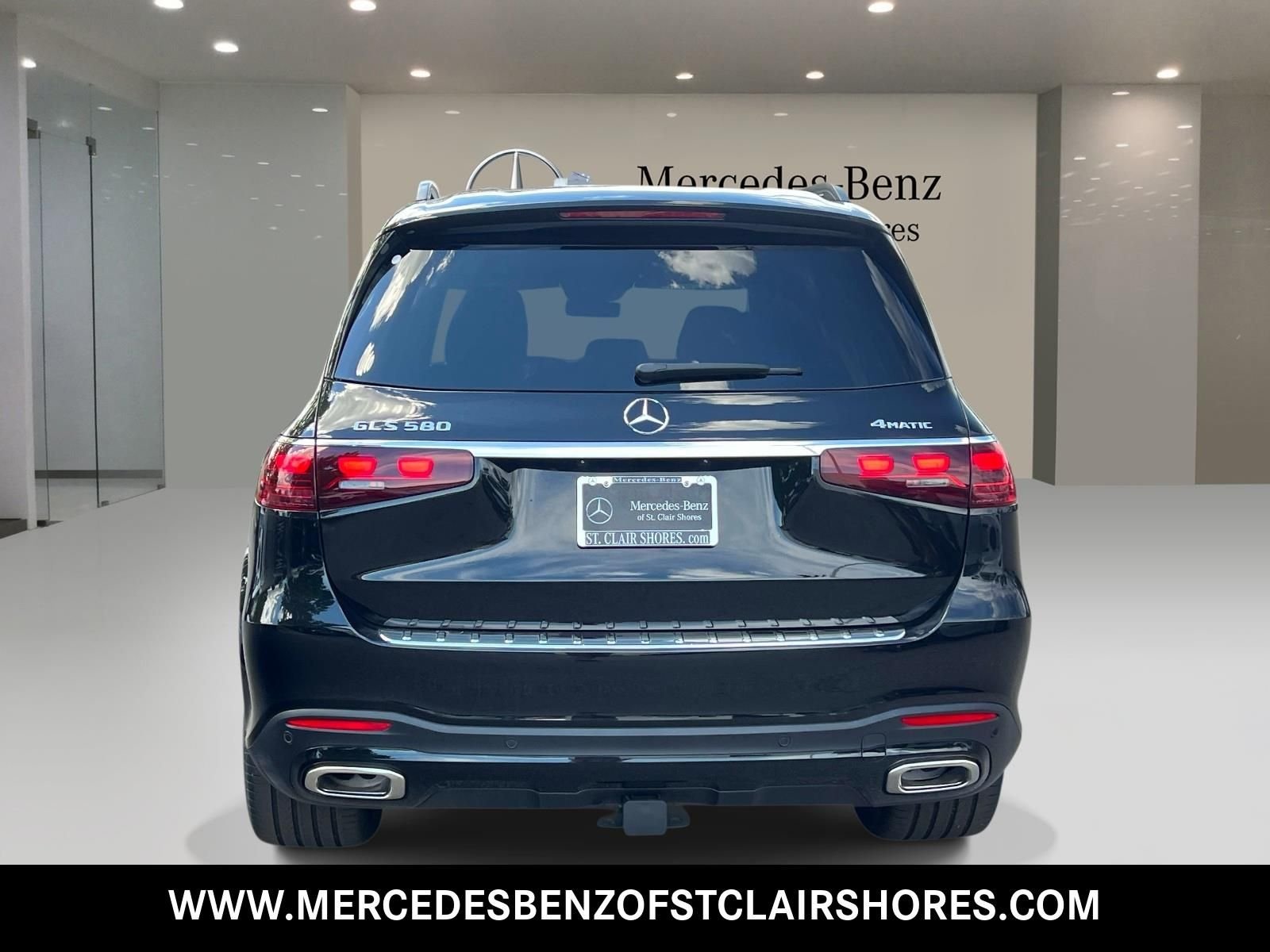 New 2026 Obsidian Black Metallic Mercedes-Benz GLS 580 image 5