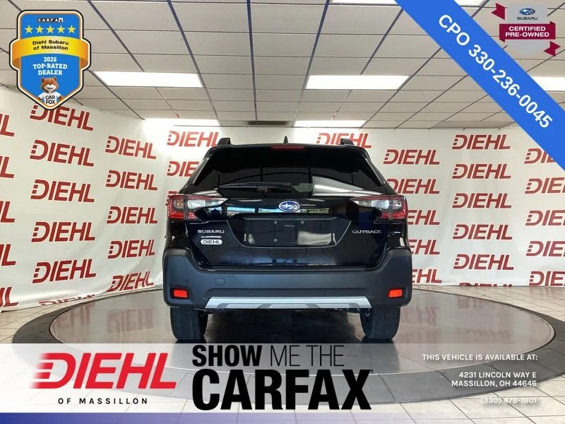 Certified Used 2025 Black Subaru Limited image 6