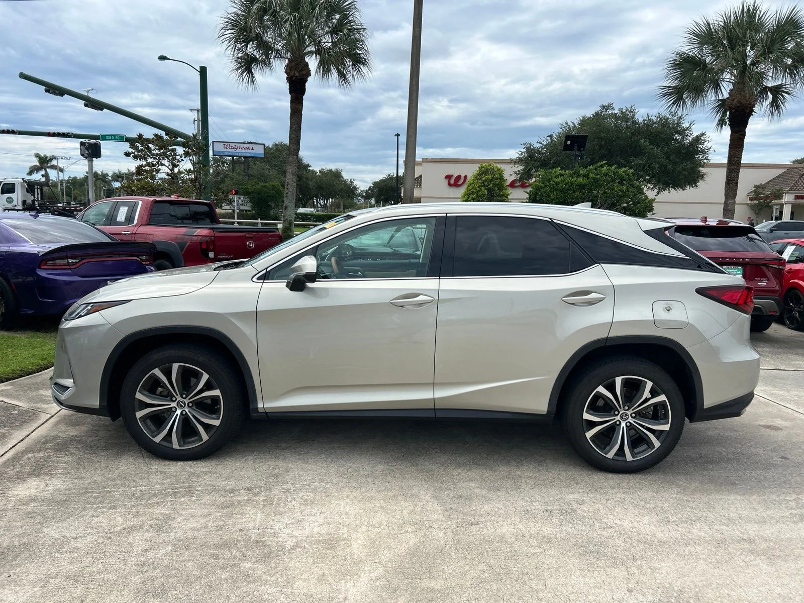 Used 2021 Beige Metallic Lexus 350 image 2