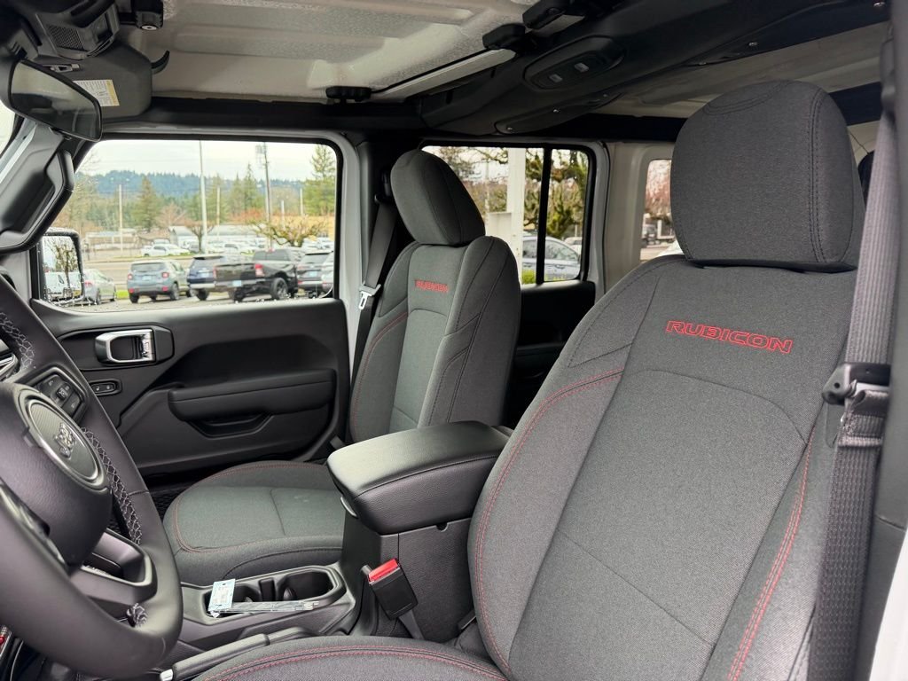 New 2026 Bright White Clearcoat Jeep Rubicon image 15