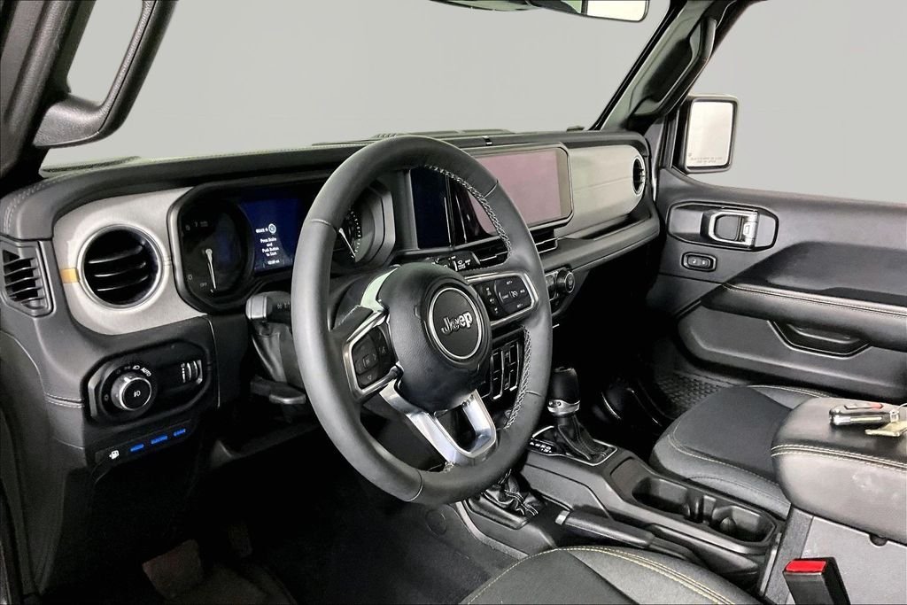 Used 2025 Black Jeep Sahara 4xe image 16