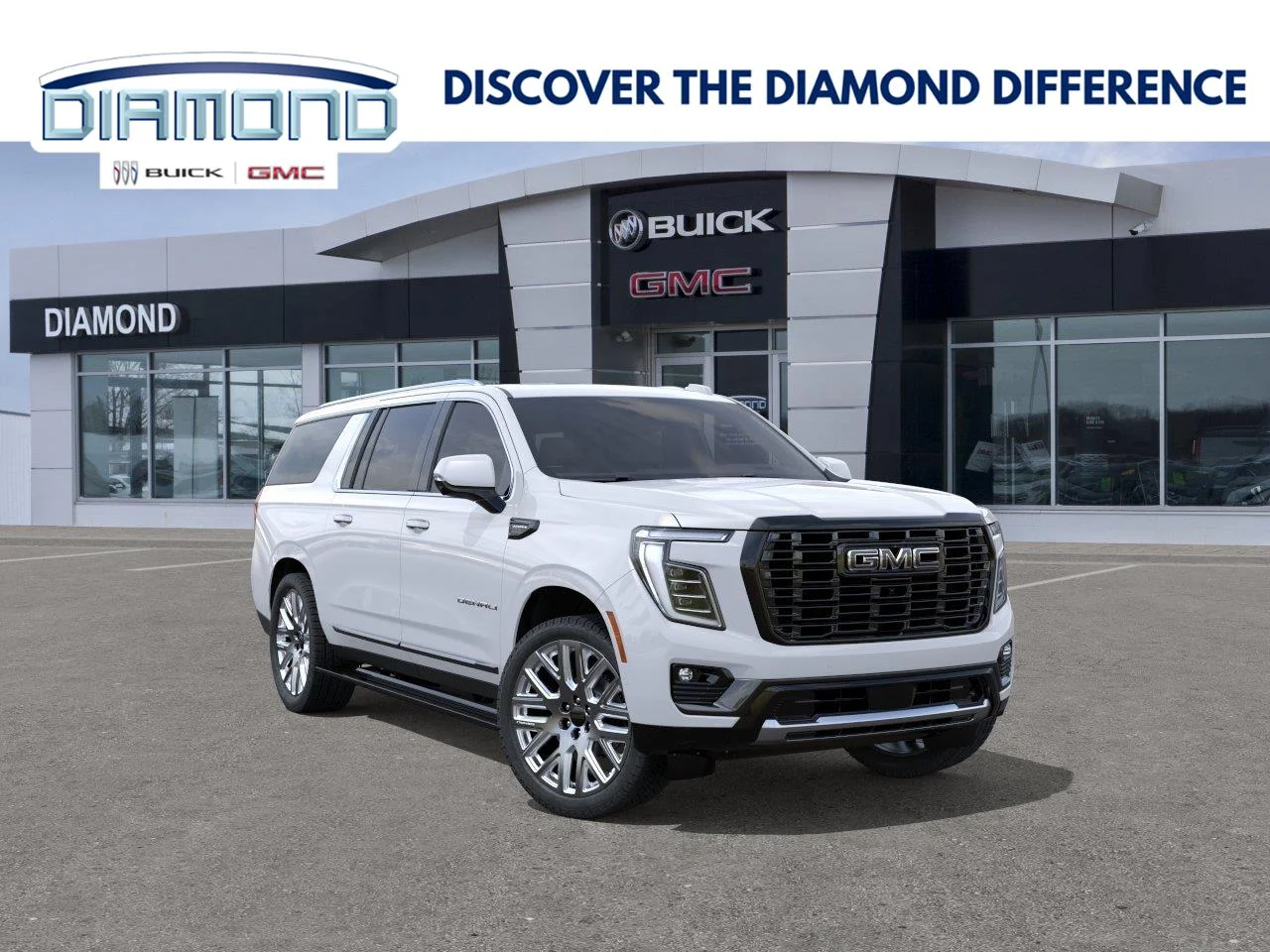 New 2027 Glacier White Tricoat GMC Denali Ultimate image 1