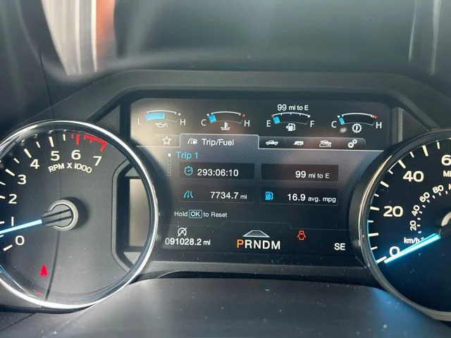 Used 2018 White Ford Platinum image 9