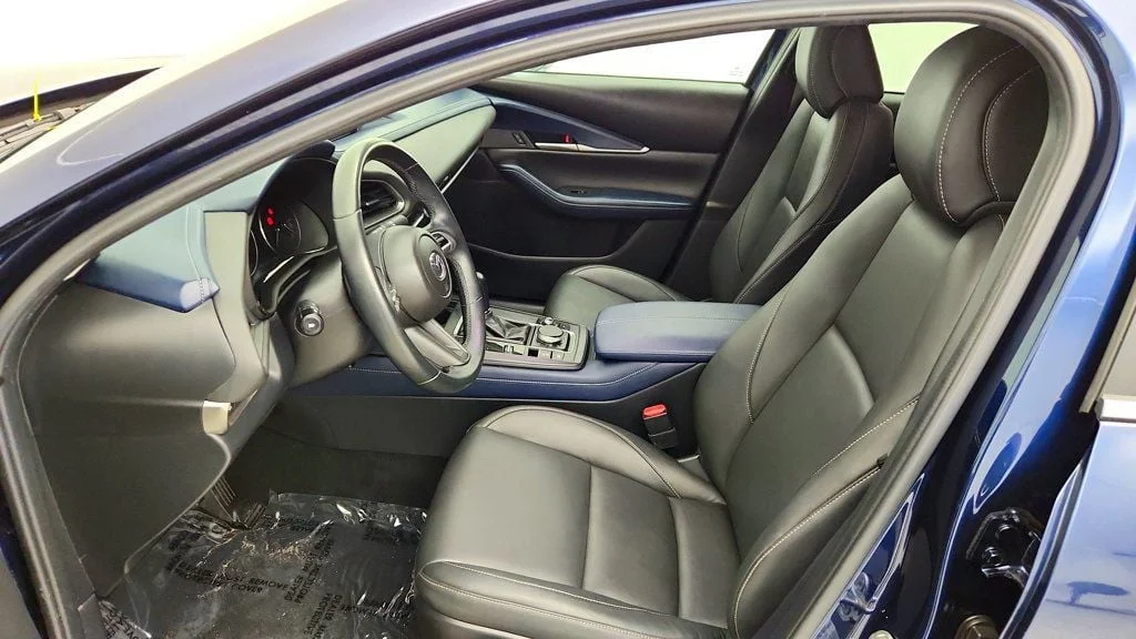 Used 2021 Deep Crystal Blue Mica Mazda Select AWD image 19