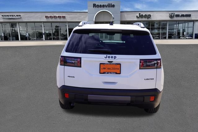 New 2026 Bright White Clear-Coat Exterior Paint Jeep Limited image 4