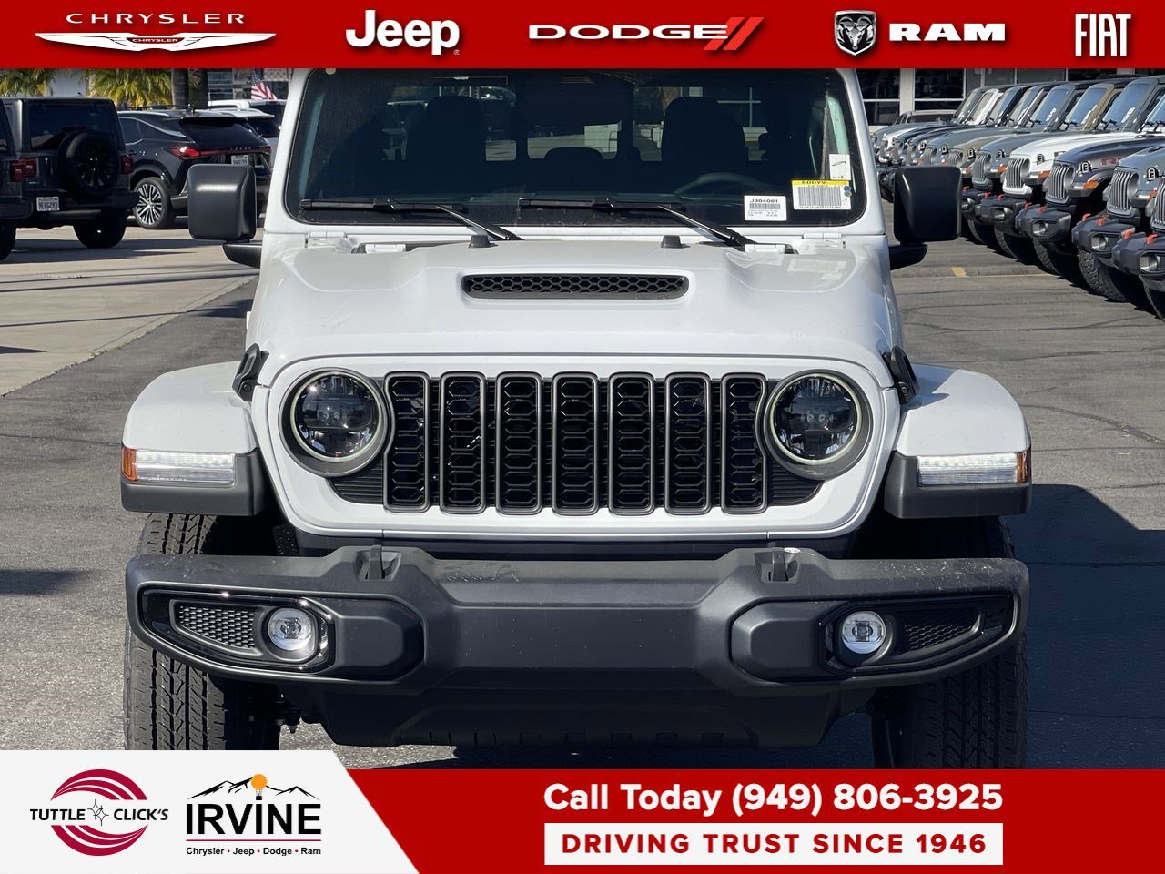 New 2026 Bright White Clearcoat Jeep Sport S image 2