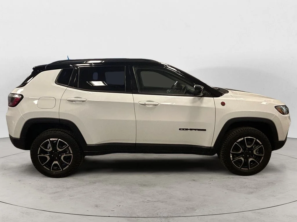Used 2025 Bright White Jeep Trailhawk image 6