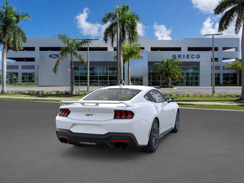 New 2025 Oxford White Ford GT Premium Fastback image 8