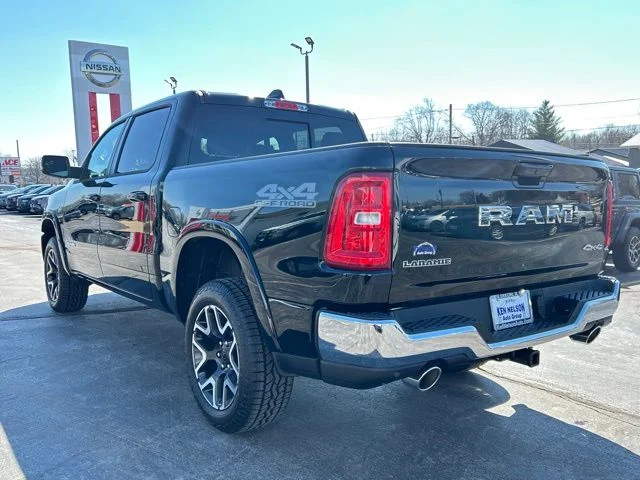 New 2026 Diamond Black Crystal Pearl-Coat Exterior Paint RAM Laramie image 8