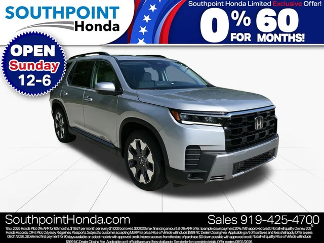 2026 Honda Pilot Elite