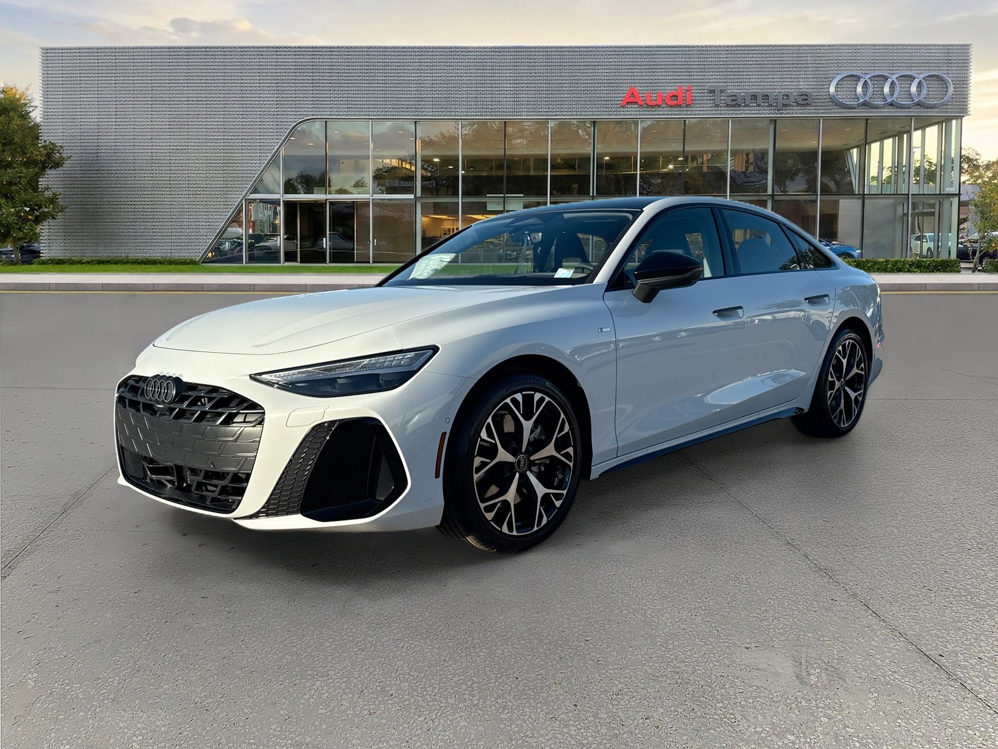 New 2026 Glacier White Metallic Audi Premium Plus image 7
