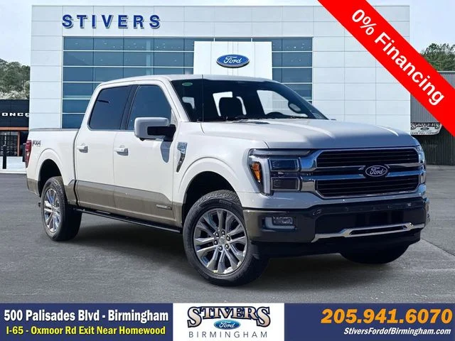 New 2026 White Ford King Ranch image 1
