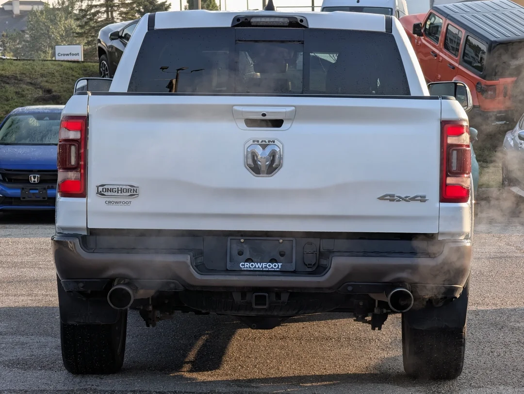 Used 2023 White RAM Limited Longhorn - - 4x4 - Trailer Tow Group - Panoramic Sunroof - 5.7L HEMI eTorque V8 & More! image 7