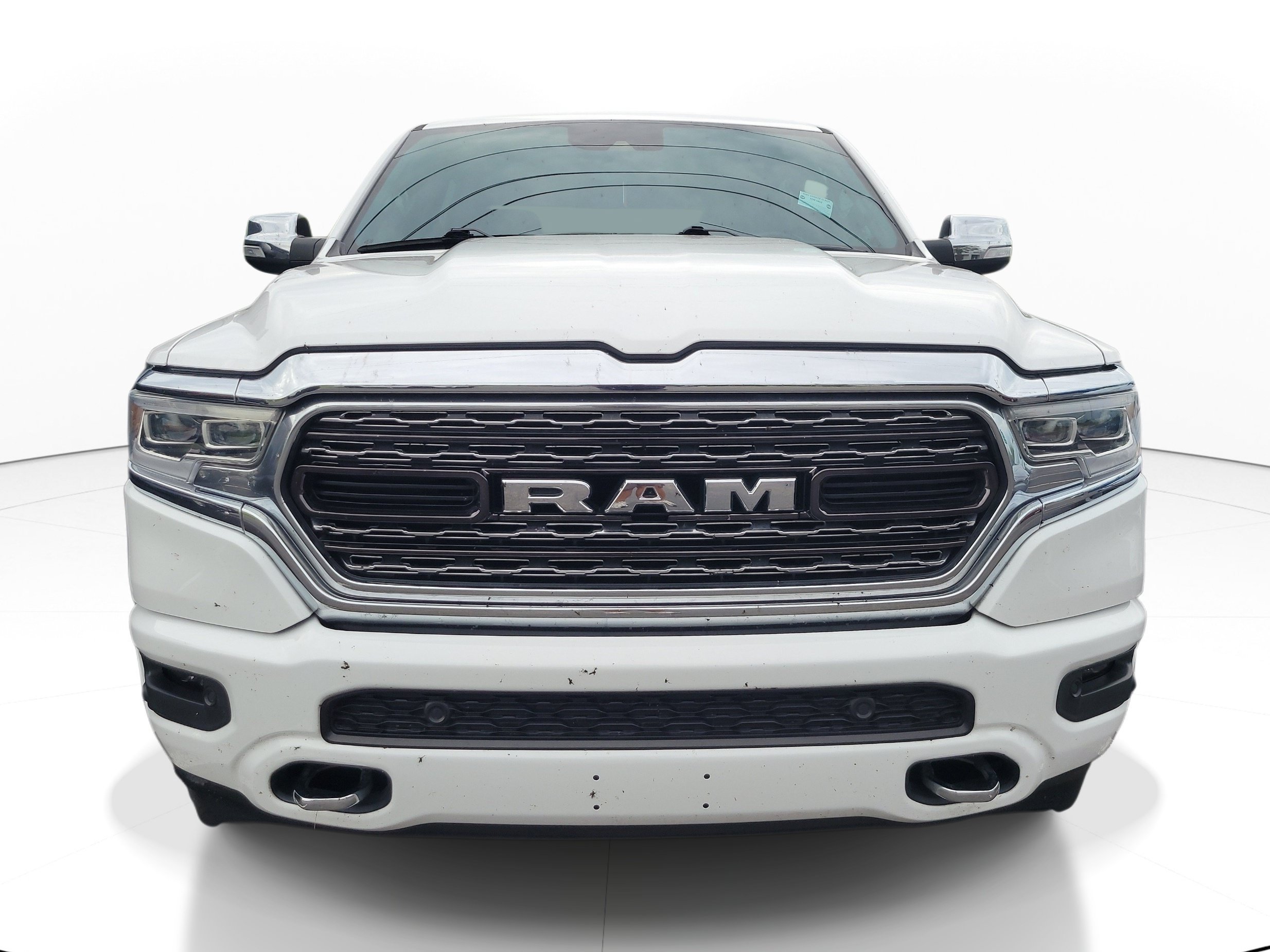 Used 2022 Bright White Clearcoat Ram Limited image 2