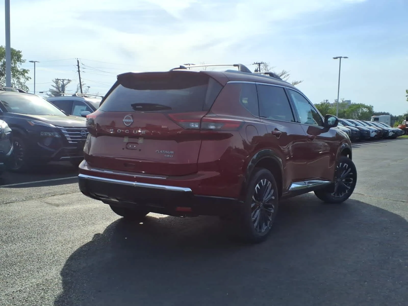 New 2026 Scarlet Ember Tintcoat Nissan Platinum image 3