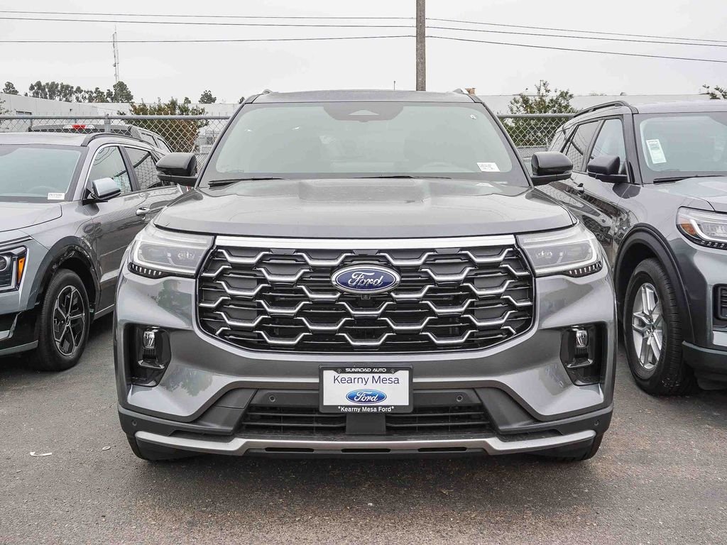 New 2026 Carbonized Gray Metallic Ford Platinum image 2