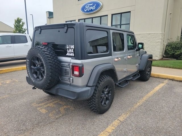 Used 2021 Billet Silver Metallic Jeep Unlimited Willys image 3