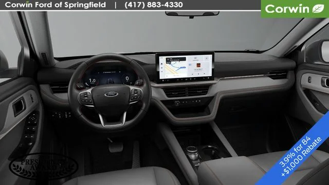 New 2026 Carbonized Gray Metallic Ford Active image 11