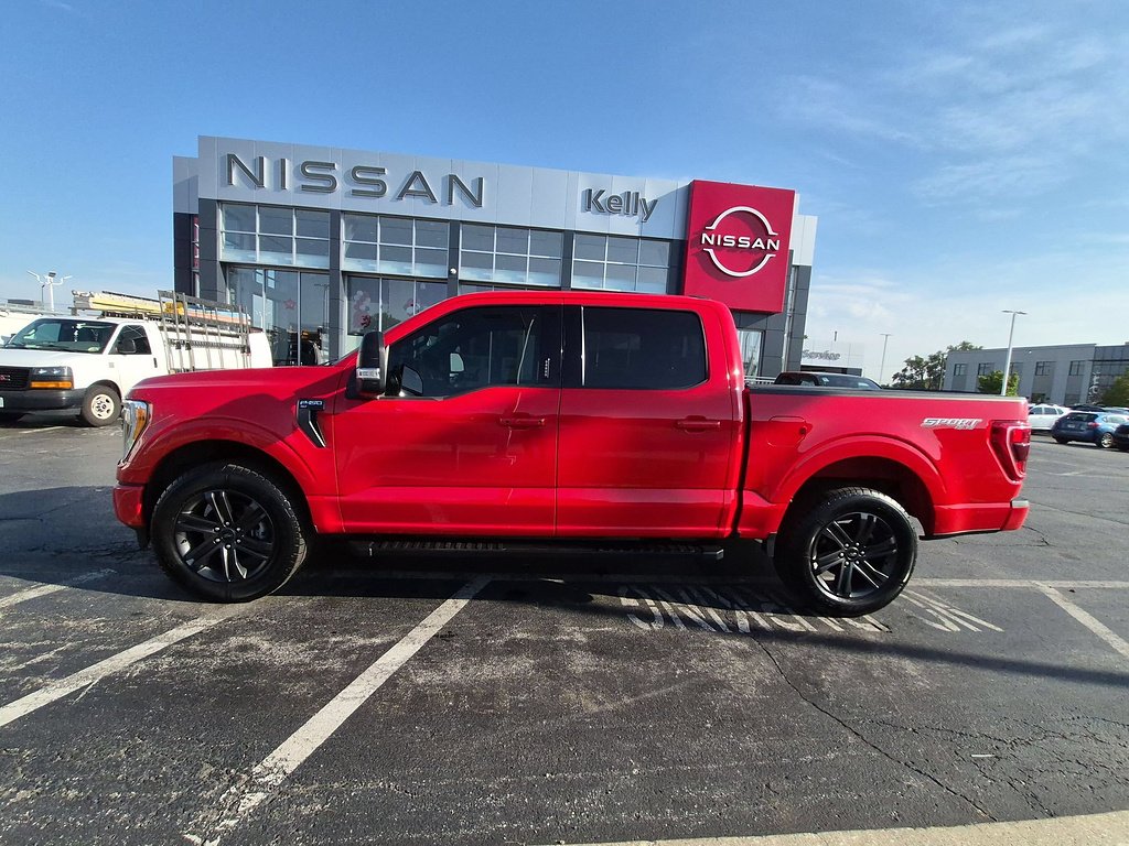 Used 2021 Race Red Ford Lariat image 8