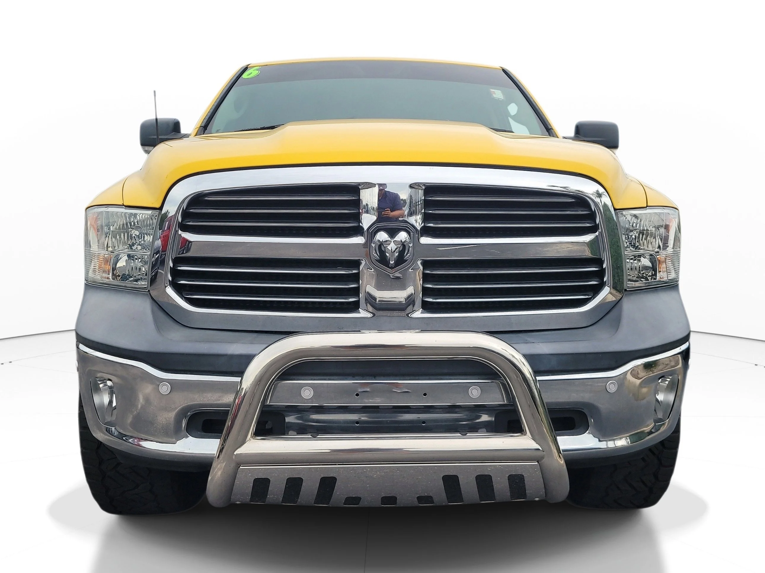 Used 2016 Detonator Yellow Clearcoat Ram Big Horn image 2