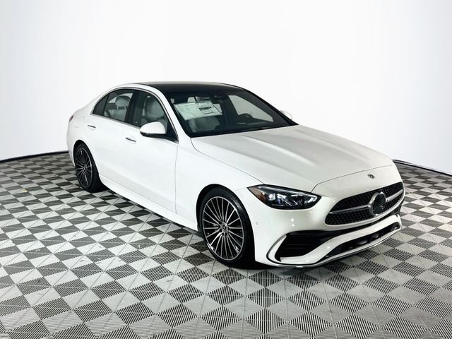 New 2026 White Mercedes-Benz C 300 image 1