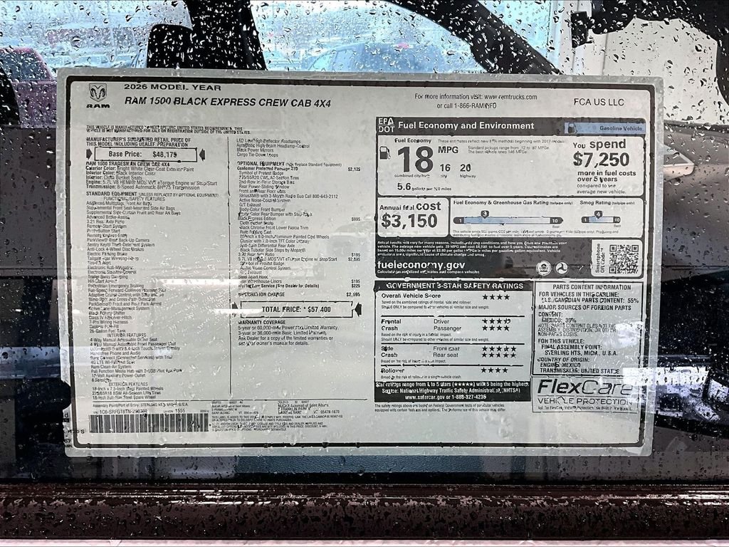 New 2026 Bright White Clear-Coat Exterior Paint RAM Express image 18