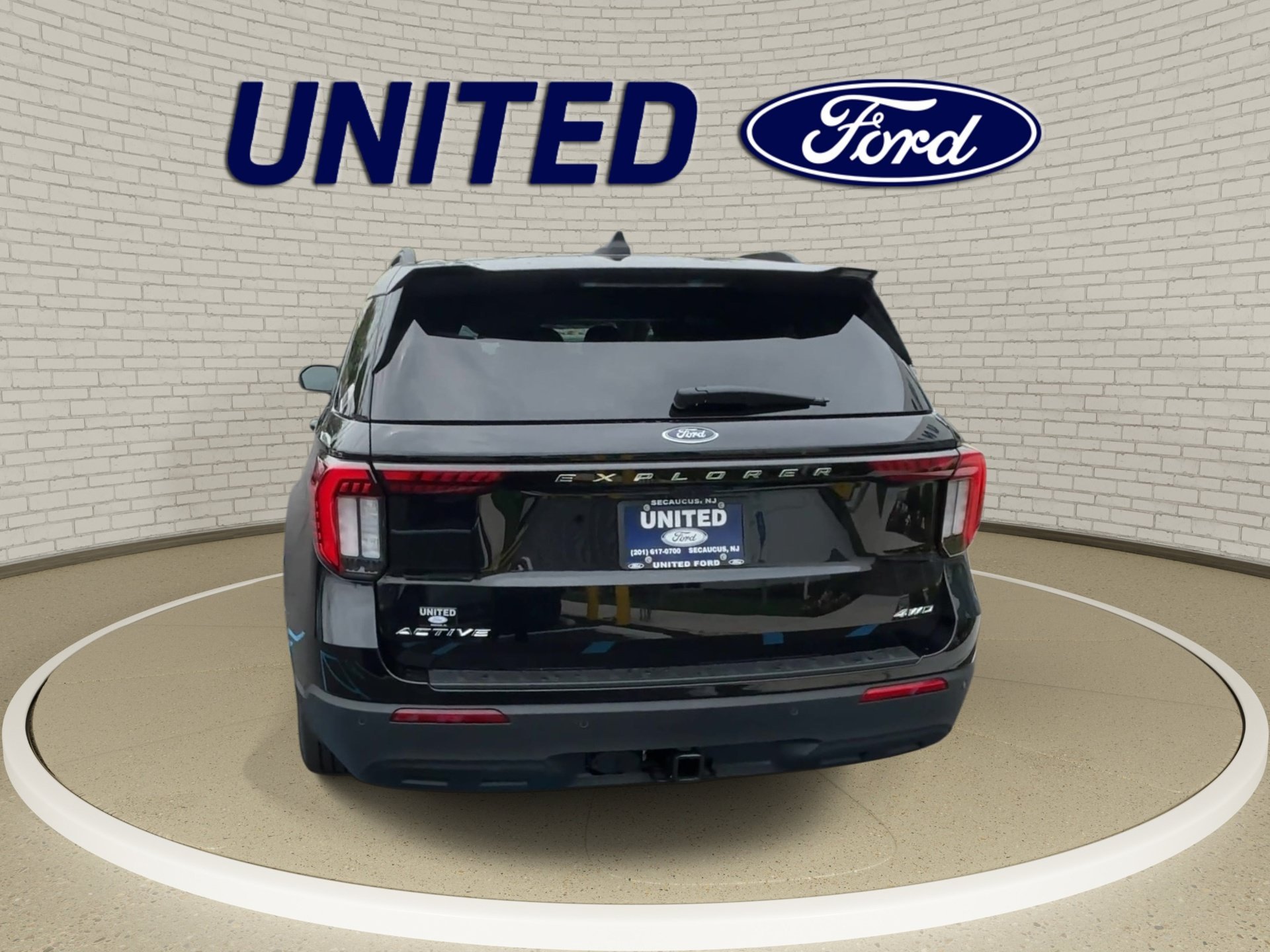 New 2026 Agate Black Metallic Ford Active image 7