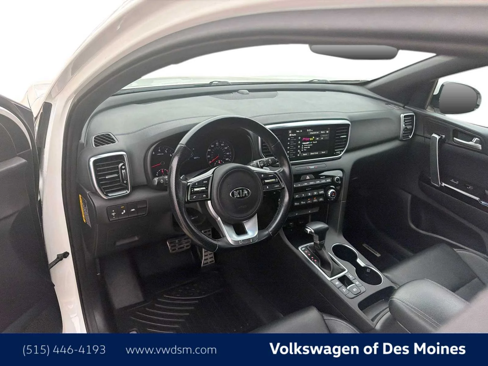 Used 2021 Kia Sportage S with VIN KNDP6CAC4M7909556 for sale in Johnston, IA