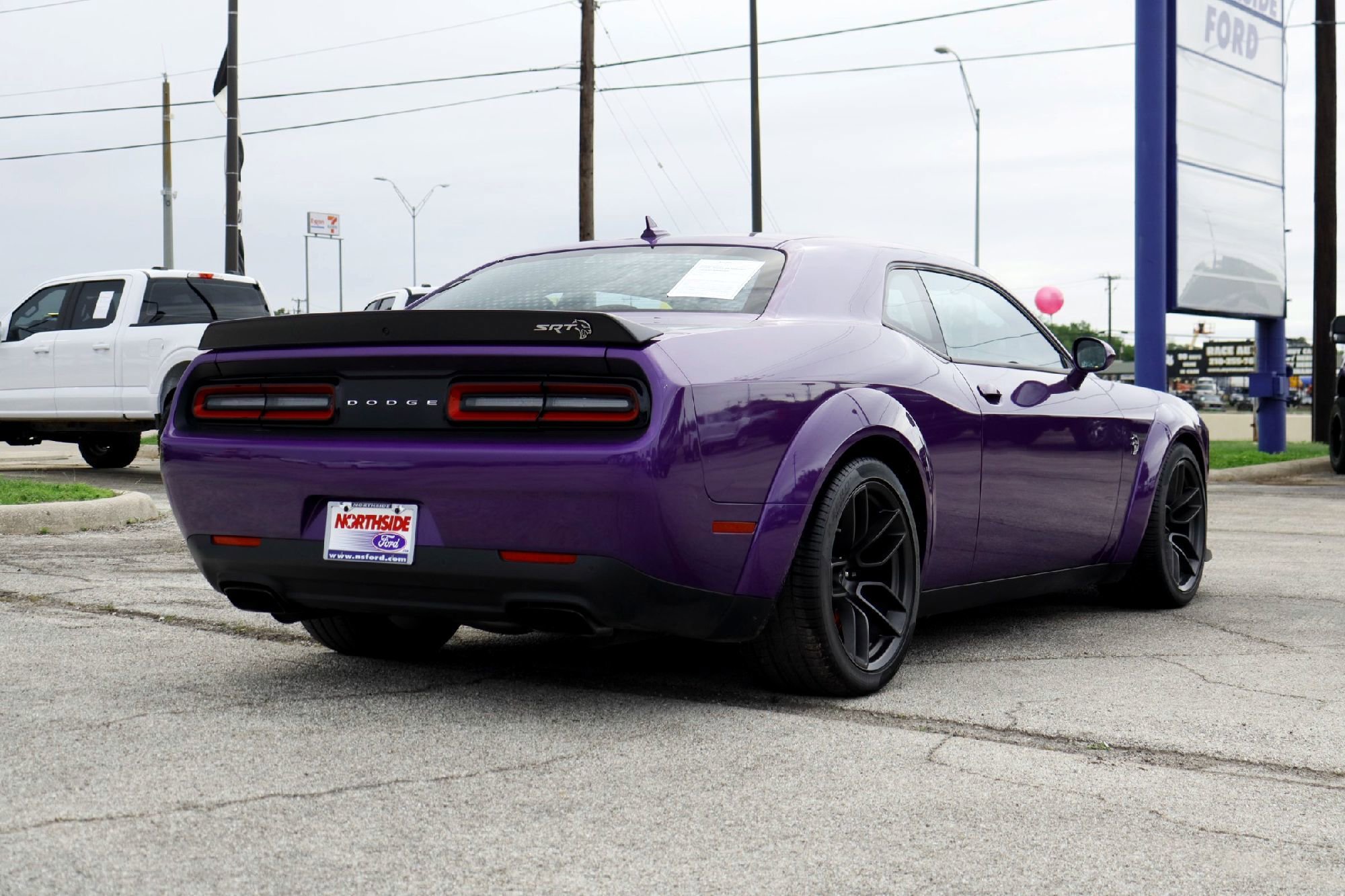 Used 2023 Plum Crazy Pearlcoat Dodge SRT Hellcat Widebody Jailbreak image 7