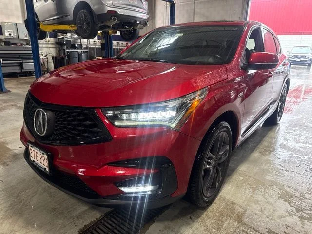 Certified Used 2020 Performance Red Pearl Acura A-Spec Package image 1