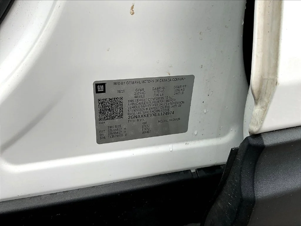 Certified Used 2020 White Chevrolet LT image 22