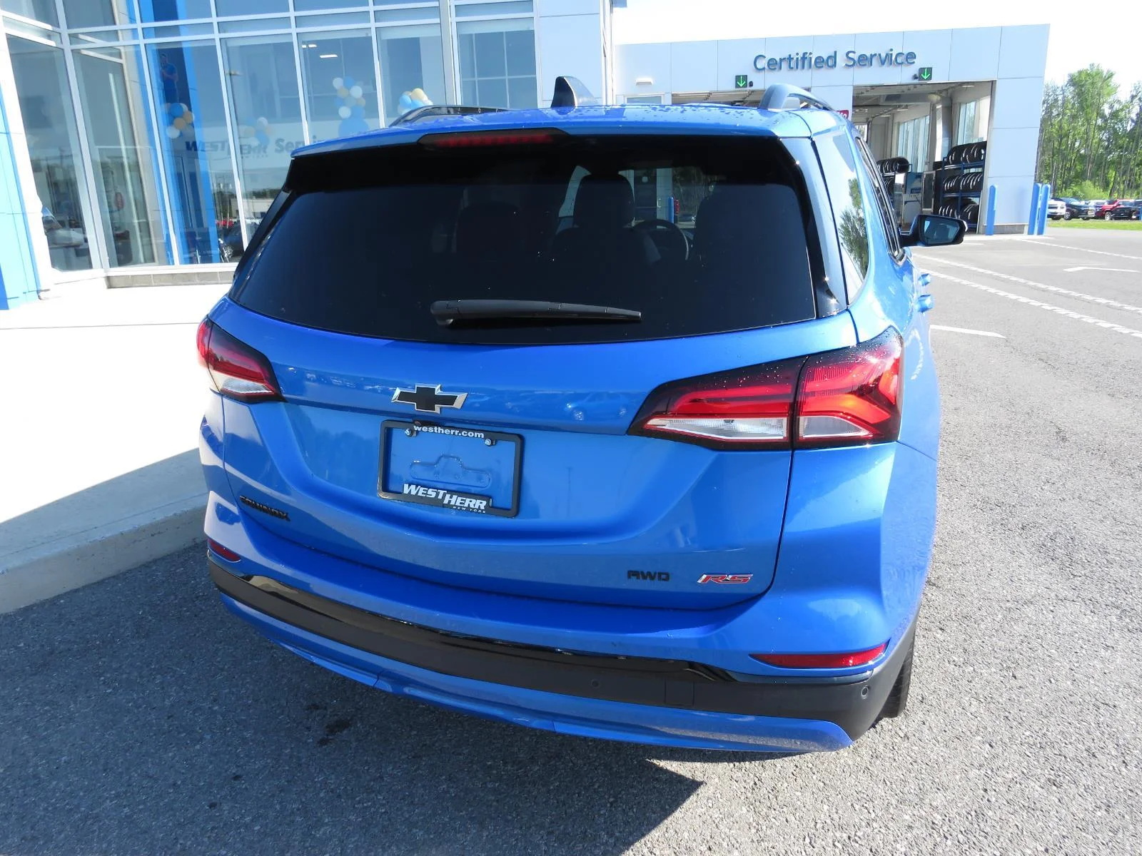 Used 2024 Riptide Blue Metallic Chevrolet RS image 8