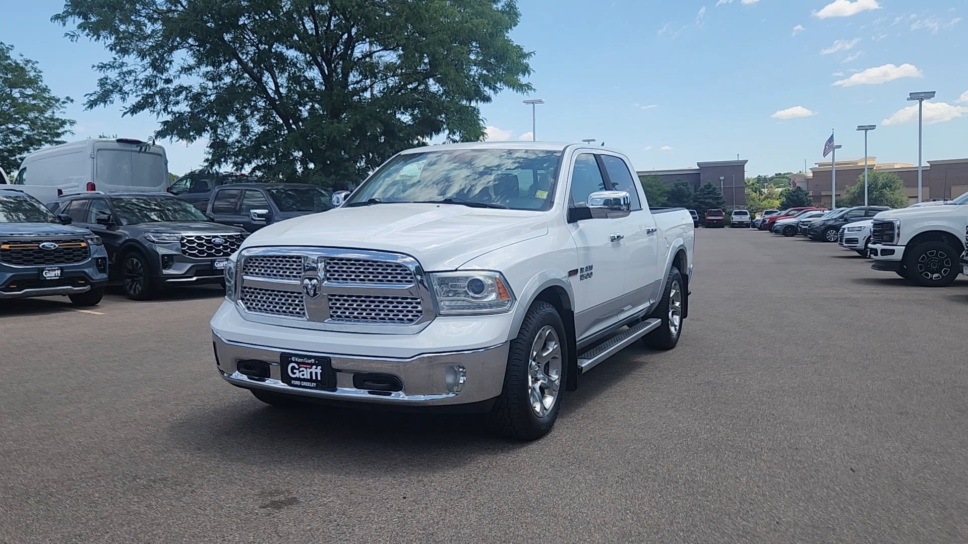 Used 2015 RAM Ram 1500 Pickup Laramie with VIN 1C6RR7NM9FS687632 for sale in Greeley, CO