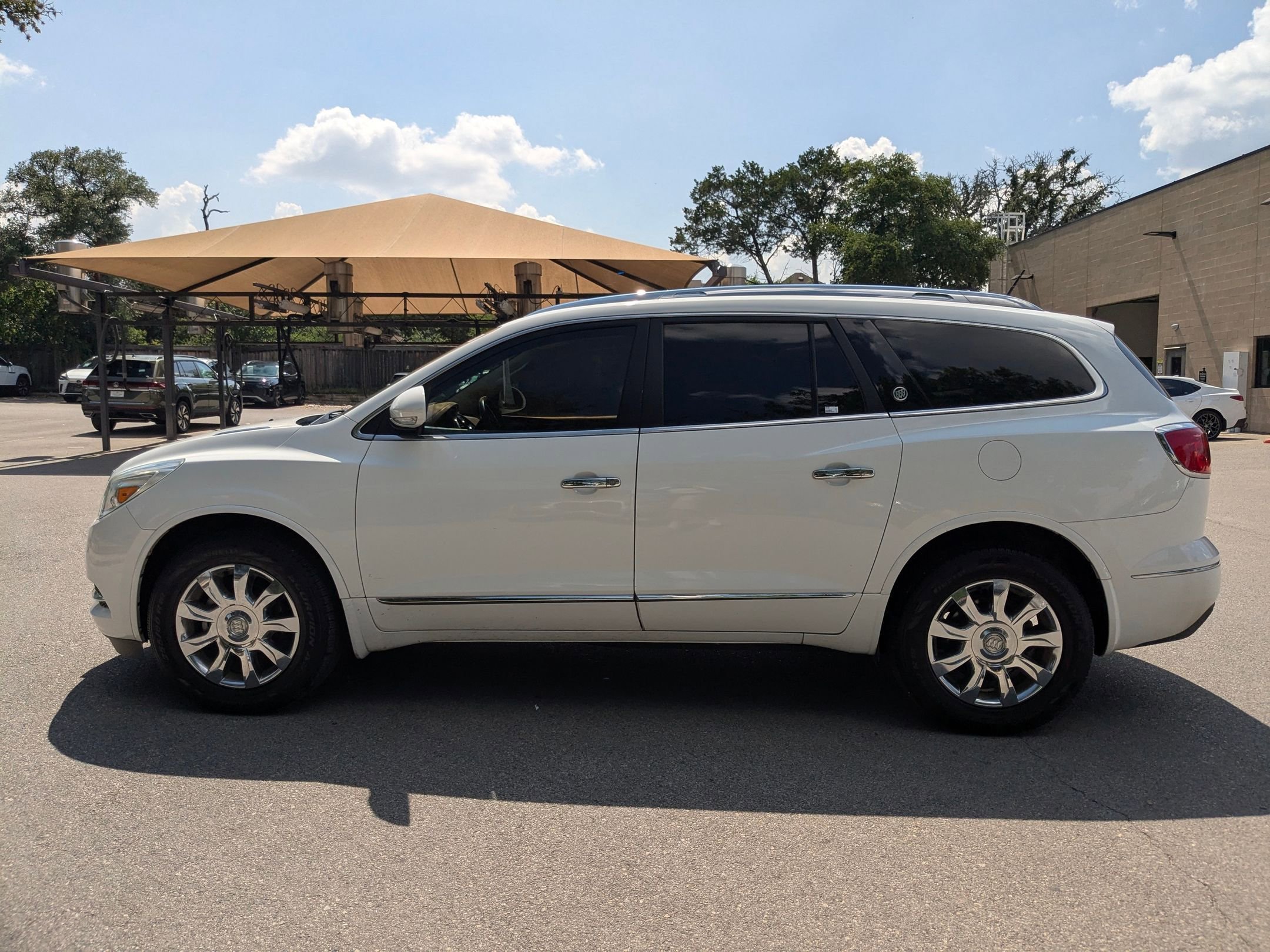 Used 2017 Summit White Buick Leather image 6