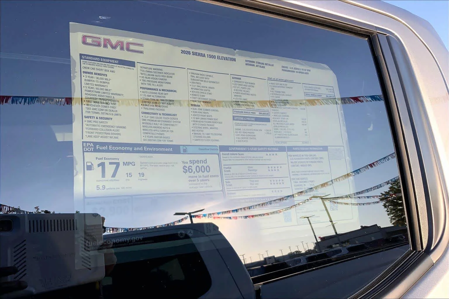 New 2026 Sterling Metallic GMC Elevation image 15