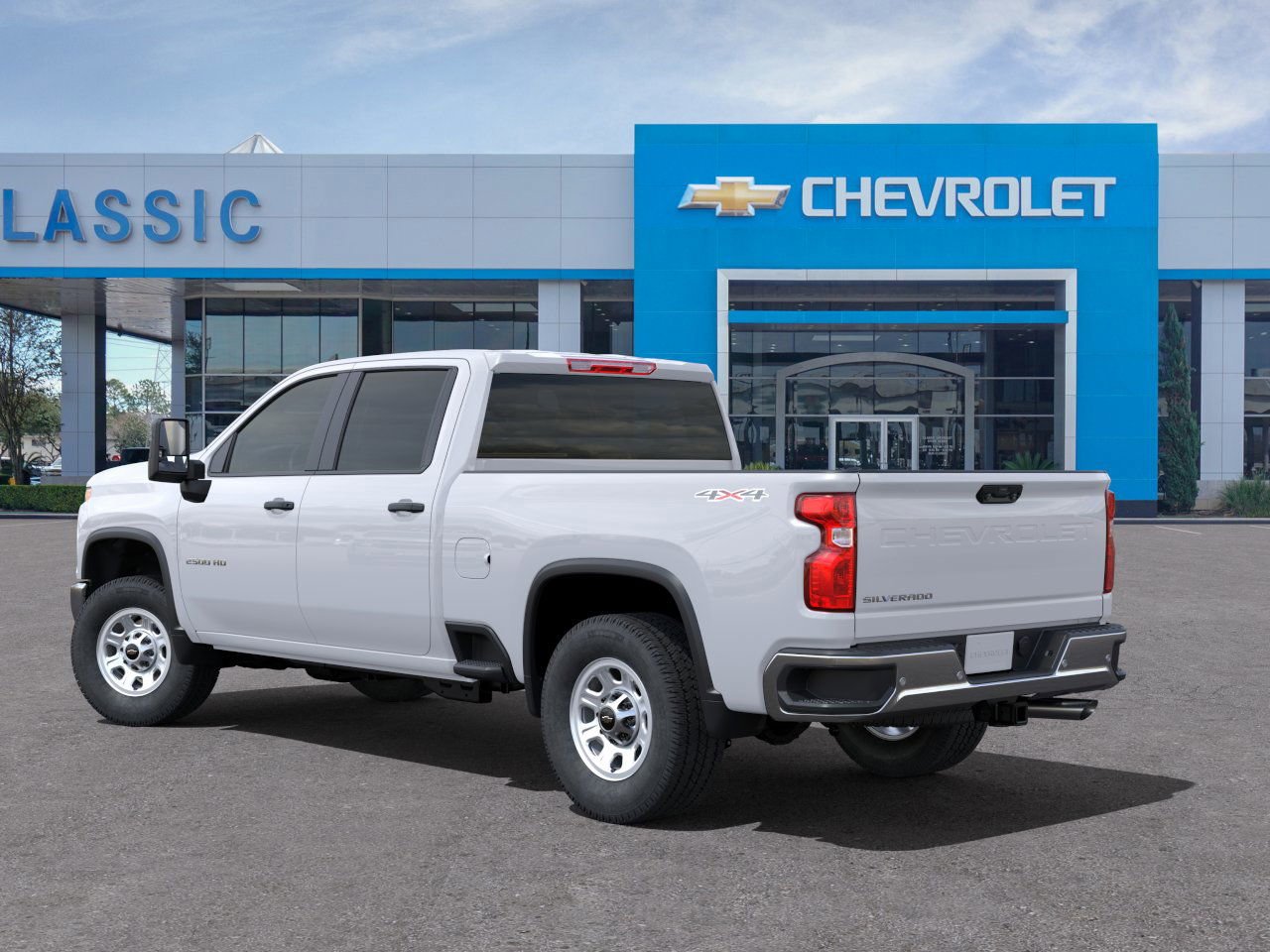 2025 Chevrolet Silverado 2500 HD WT White at Classic Elite Chevrolet Hwy 6