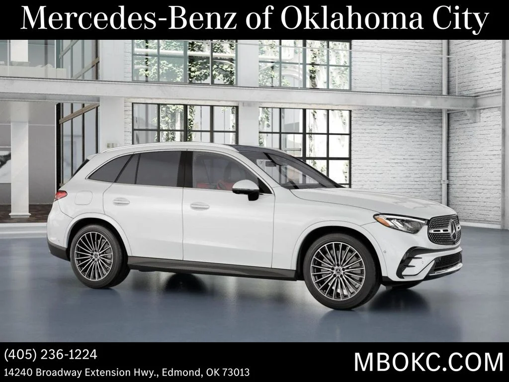 New 2026 MANUFAKTUR Moonlight White Metallic Mercedes-Benz GLC 300 image 14