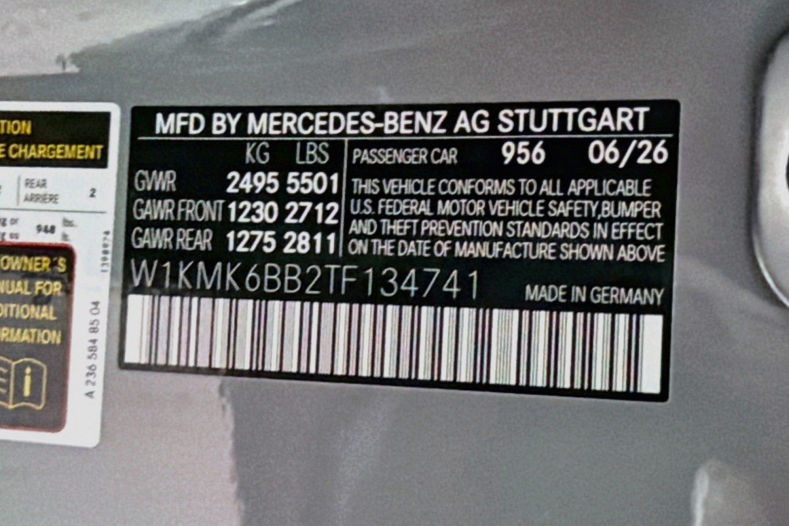 New 2026 MANUFAKTUR Alpine Grey Metallic Mercedes-Benz CLE 450 4MATIC® Cabriolet image 24