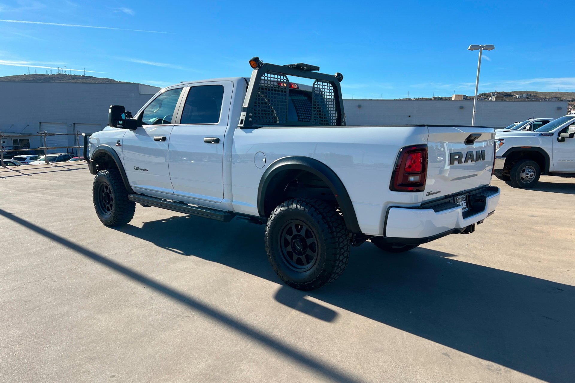 New 2025 Bright White Clearcoat RAM Big Horn image 3