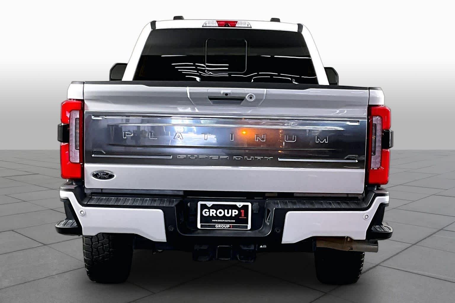 Used 2024 Star White Metallic Tri-Coat Ford Platinum image 5